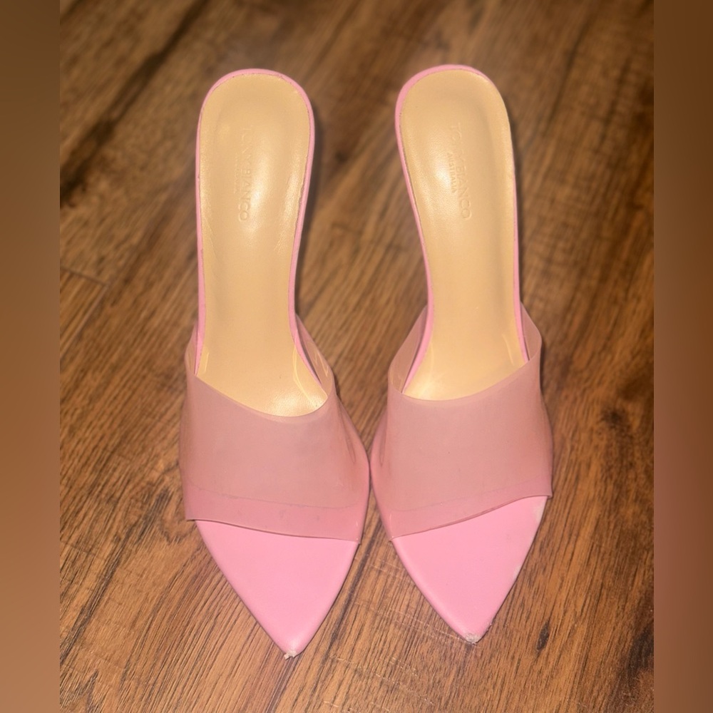Tony Bianco pink heels